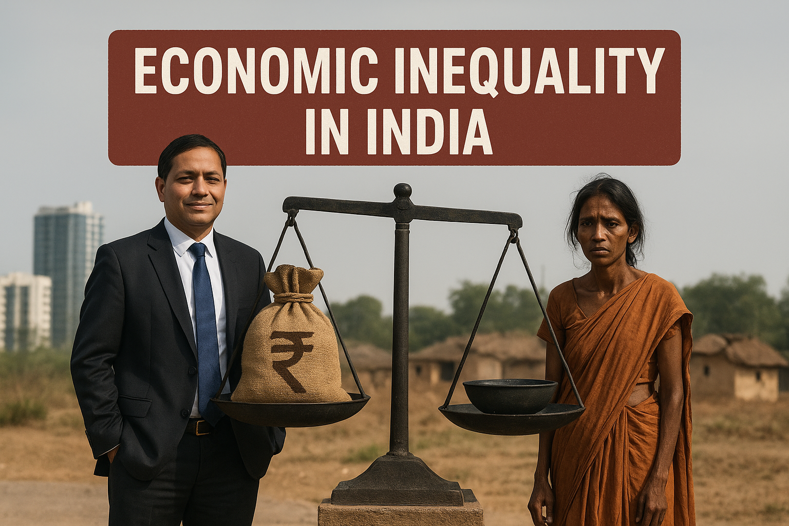 Economic Inequality in India at Present: A Deep Dive into the Growing Divide